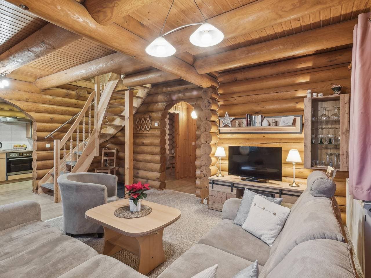 Foto 3 von 20: Gemütliches Holzstammhaus mit Garten im Harz