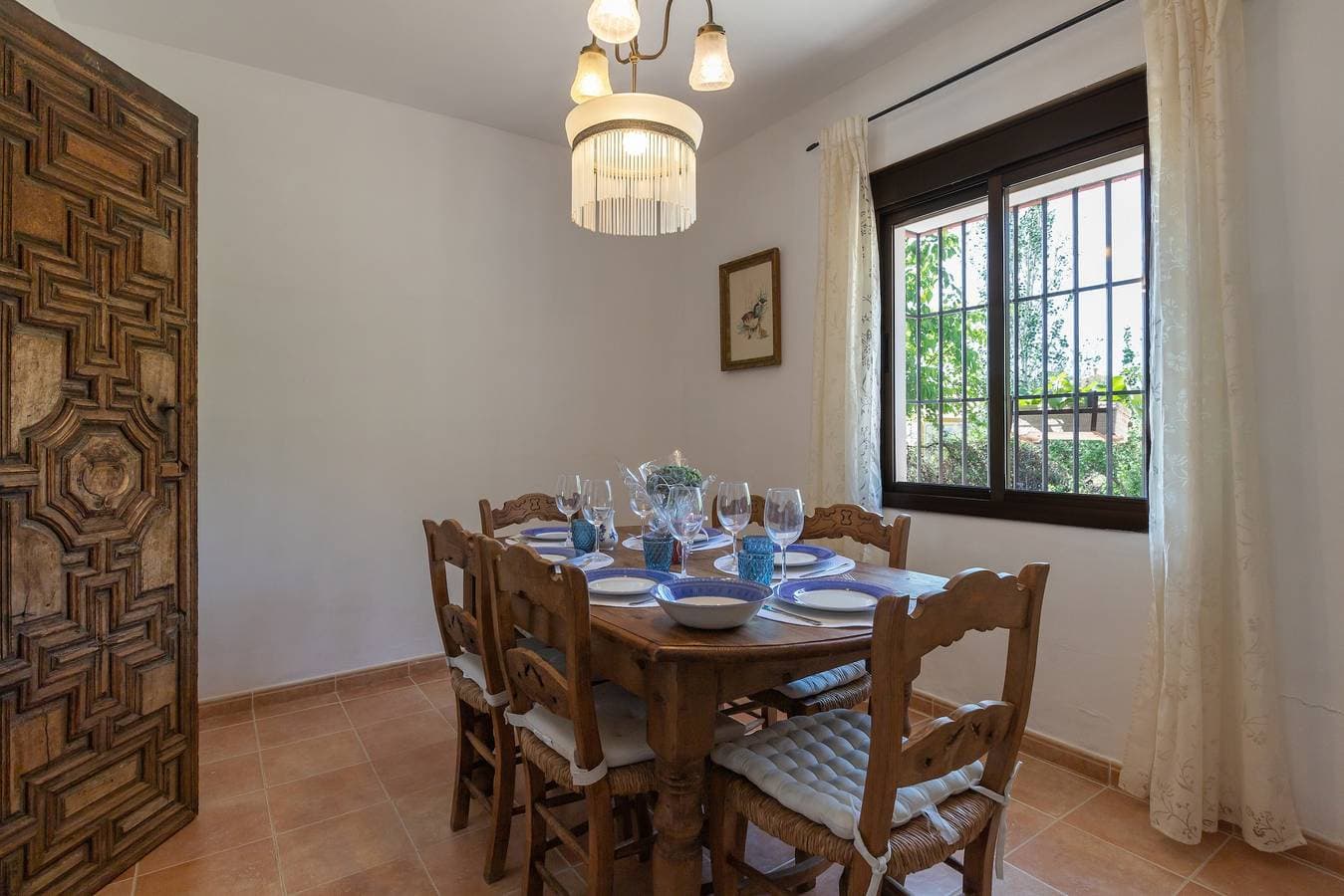 Foto 7 von 35: Villa "Caminito del Rey" mit Bergblick, Pool, Garten, Klimaanlage und WLAN