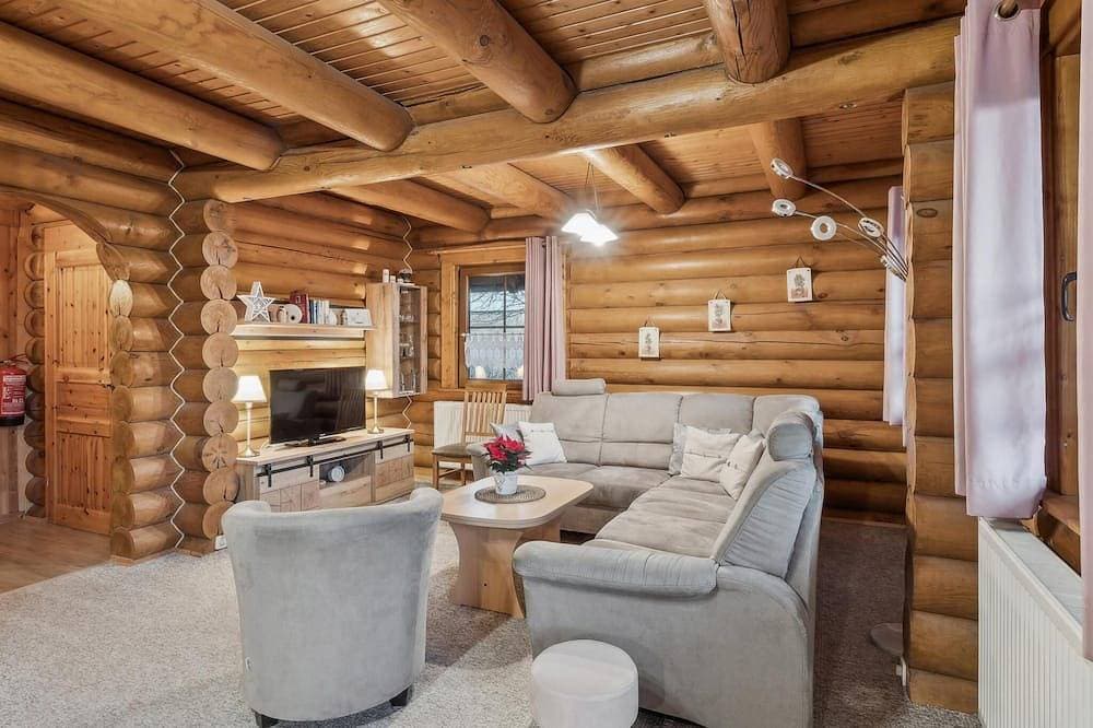 Foto 10 von 20: Gemütliches Holzstammhaus mit Garten im Harz