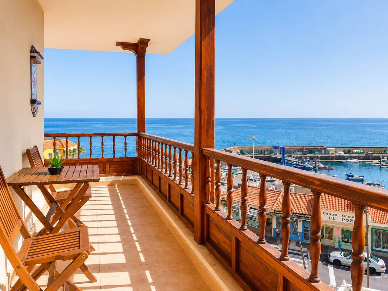 Foto 4 von 21: Helles Apartment mit Meerblick - 4 Pers.