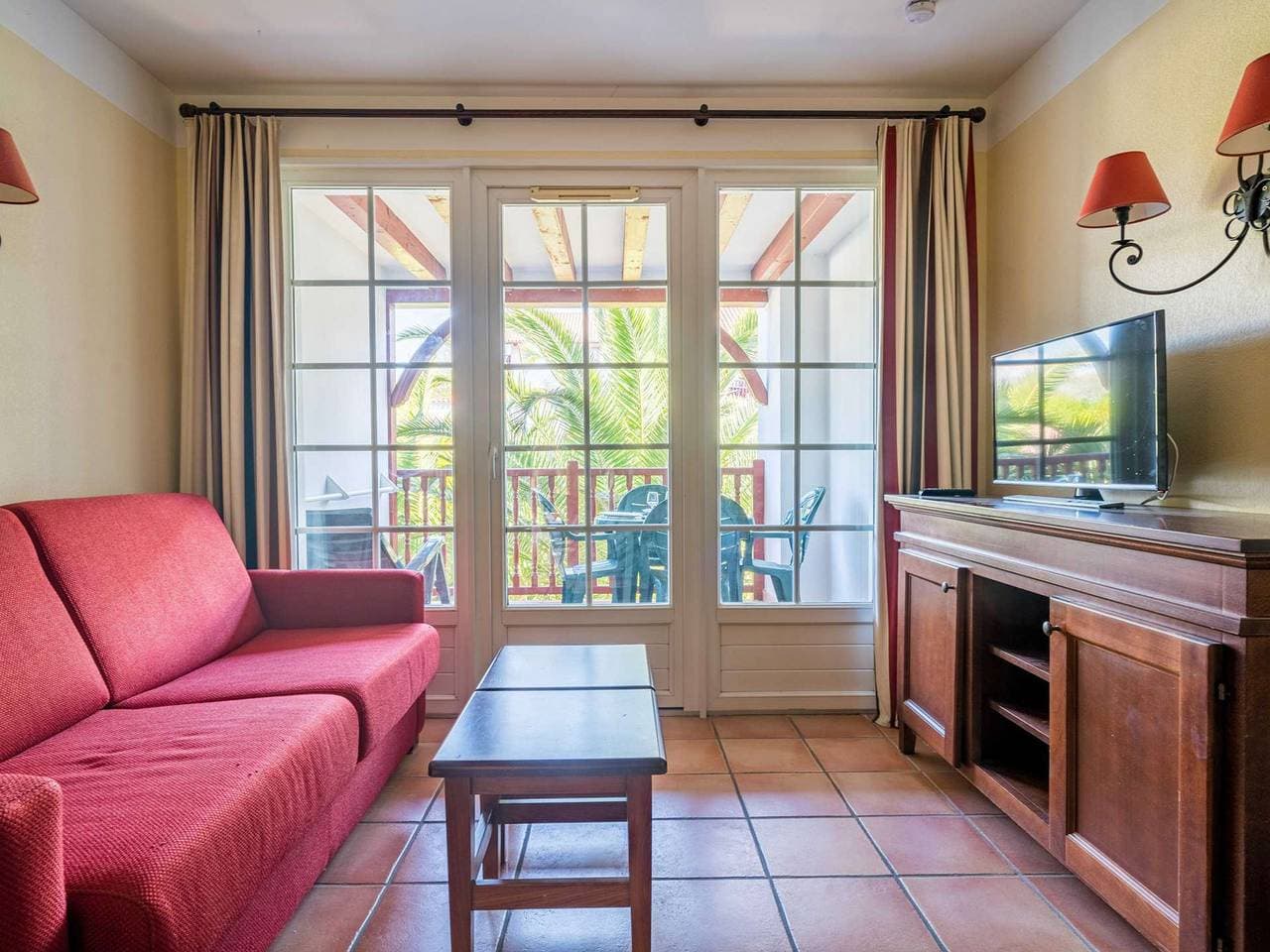 Foto 3 von 16: Gemütliche Wohnung mit Pool, Balkon & Golfnähe in Ciboure