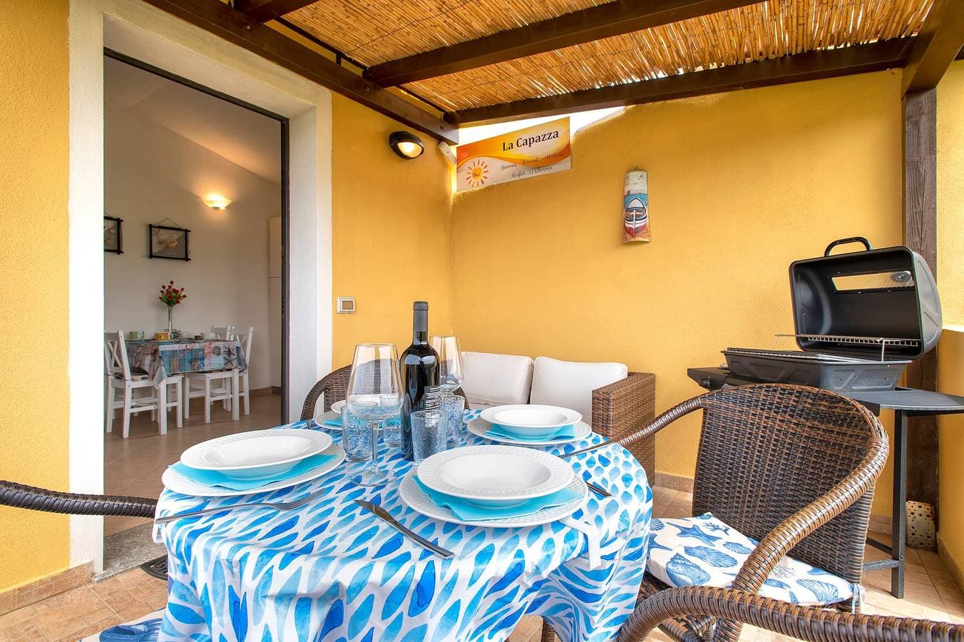 Foto 4 von 24: Ferienhaus 'La Capazza' mit Meerblick, WLAN und Klimaanlage