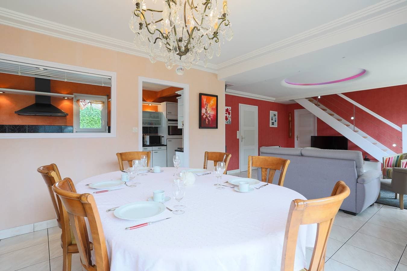 Foto 12 von 27: Ferienhaus 'La Petite Palmeraie - Binic' mit privater Terrasse, privatem Garten und Wi-Fi