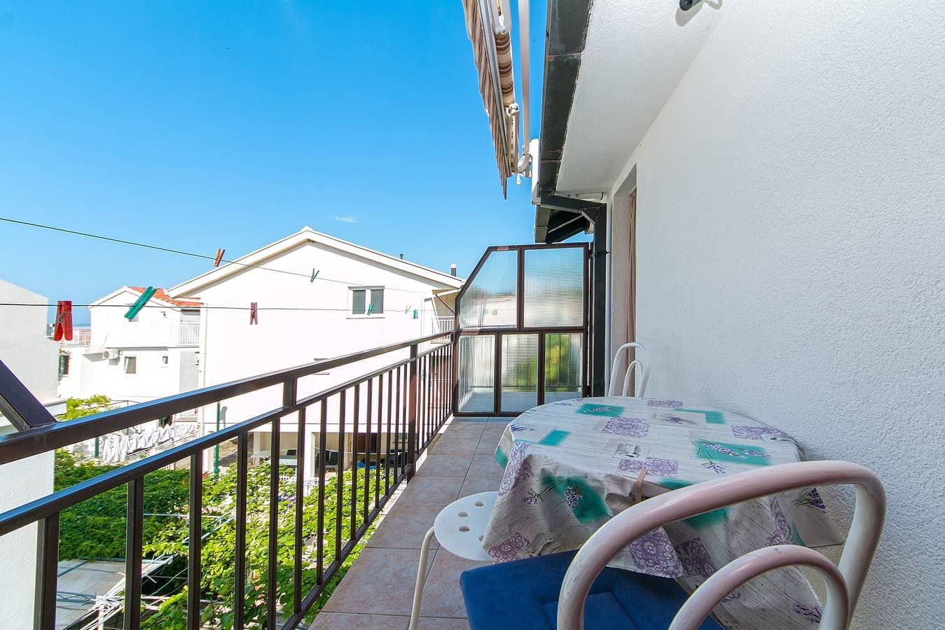 Studio Appartement mit Balkon und Meerblick Podaca, Makarska As-516-e 1