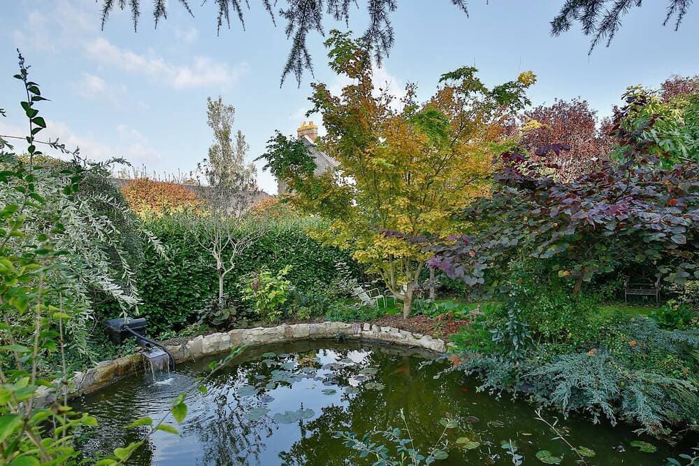 Foto 11 von 23: Le Cottage de La Maison Saint Léonard | Schöner Gemeinschaftsgarten im Herz