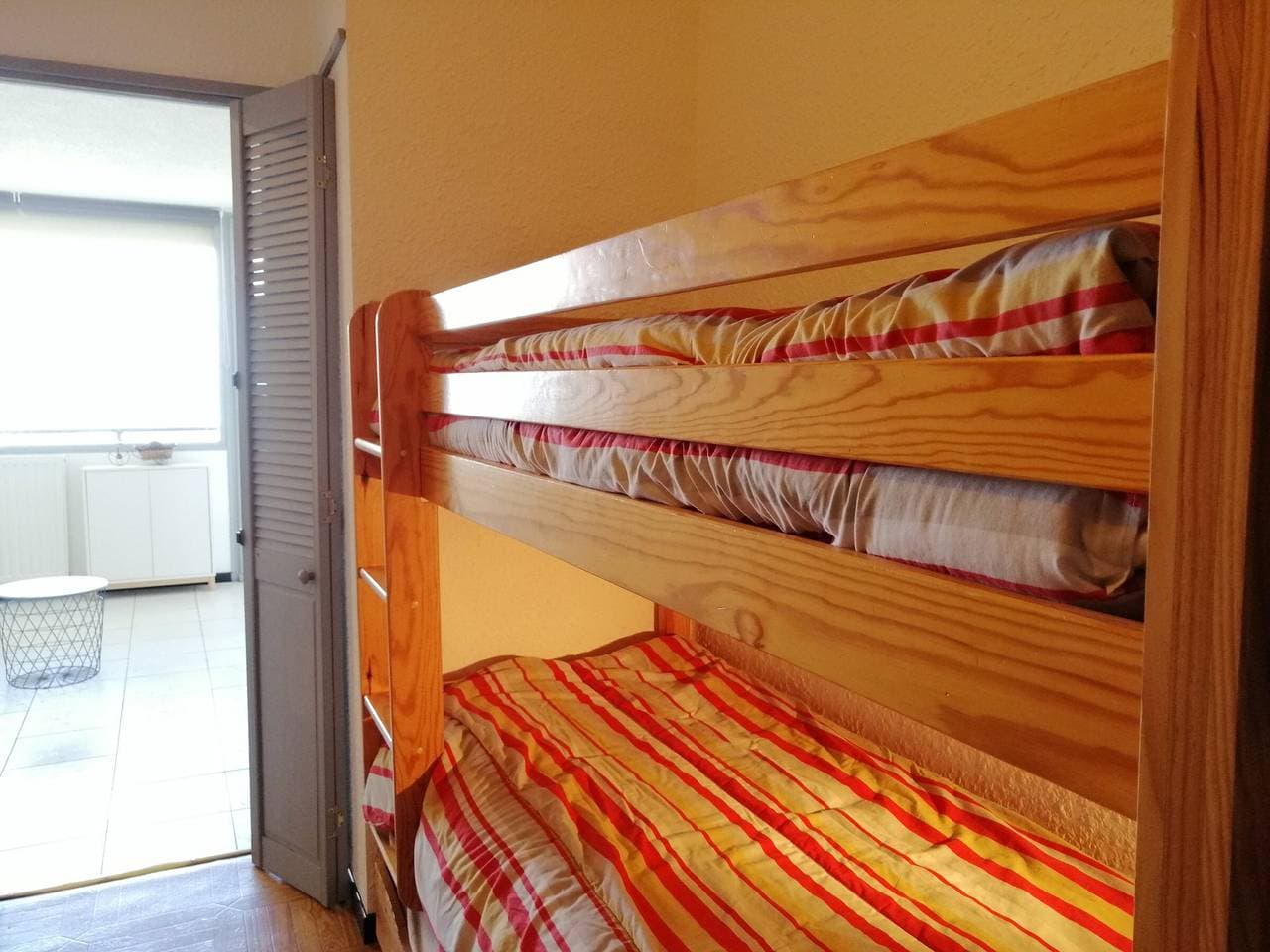 Foto 11 von 12: Studio für 4 Pers. in Pra-Loup, nahe Pisten, Talblick