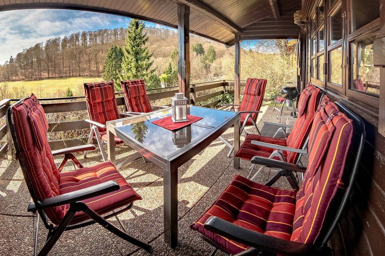 Foto 9 von 21: Schwedenhaus Bergblick - Ferienhaus mit Kamin, max. 5 Personen