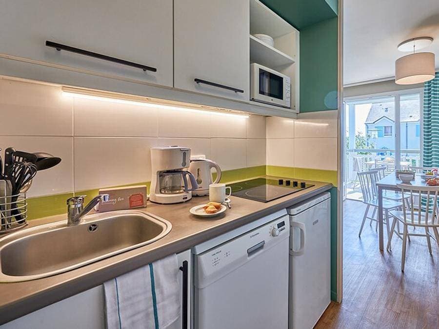 Foto 7 von 46: Pierre & Vacances Résidence Le Chant des Oiseaux - Wohnung 4 personen - - 1 Schlafzimmer - Terrasse oder Balkon - Renoviert