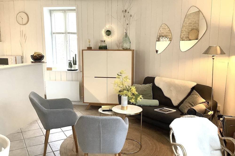 Foto 10 von 30: Dorfhaus mit Freiflächen inkl. Terrasse mit Meerblick-Parkplatz (*)