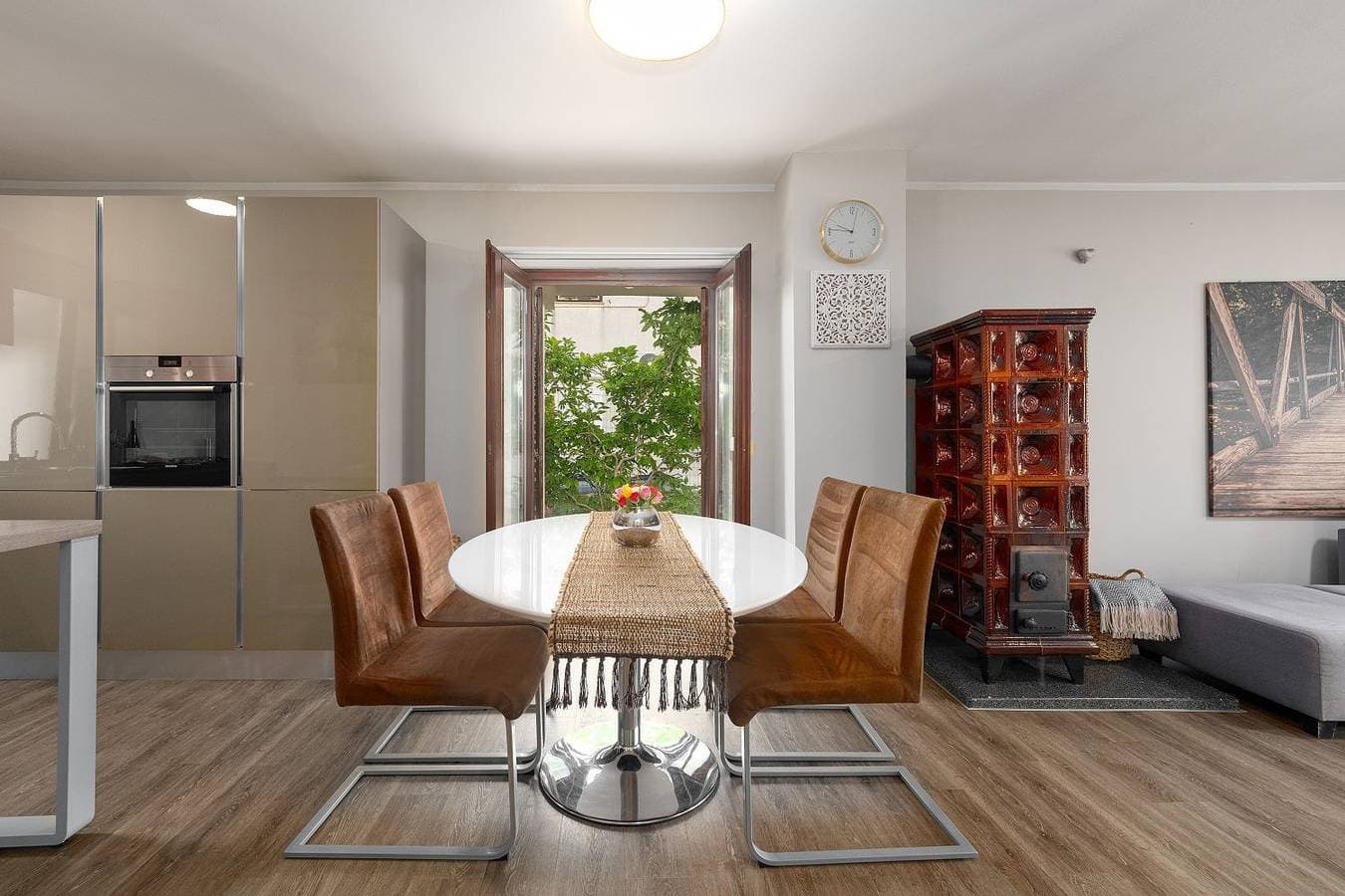 Foto 10 von 34: Exquisites Ferienhaus mit privatem Garten, Liegen, Kinderstuhl, Waschmaschine - nur 700 Meter zum Strand