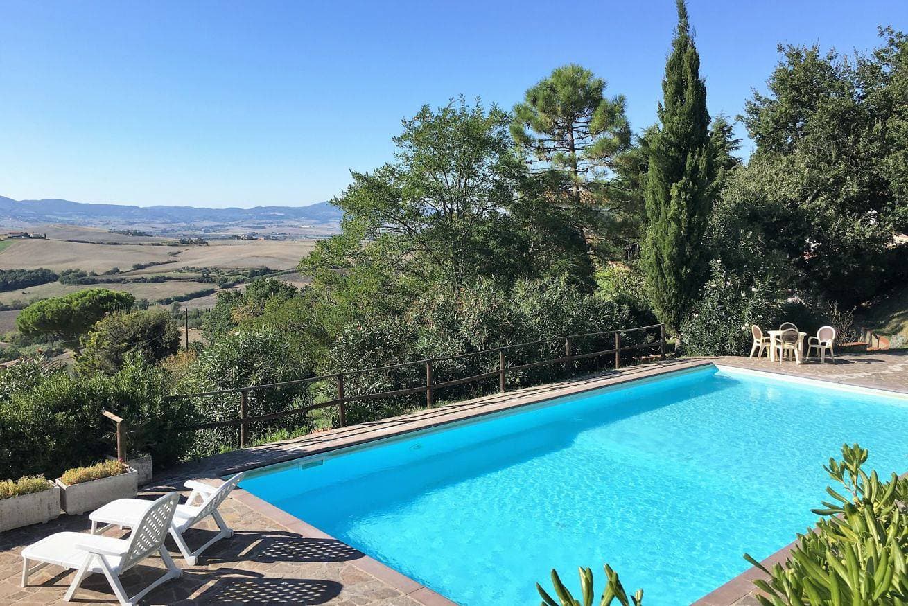 Foto 4 von 50: Toscana Tour - Casa Bianca Villa Swimmingpool mit Meerblick, eingezäunter Garten, Grill