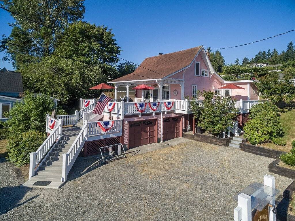 Genießen Sie das Beste Vashon Von der Plattform des Quartier Cottage 1