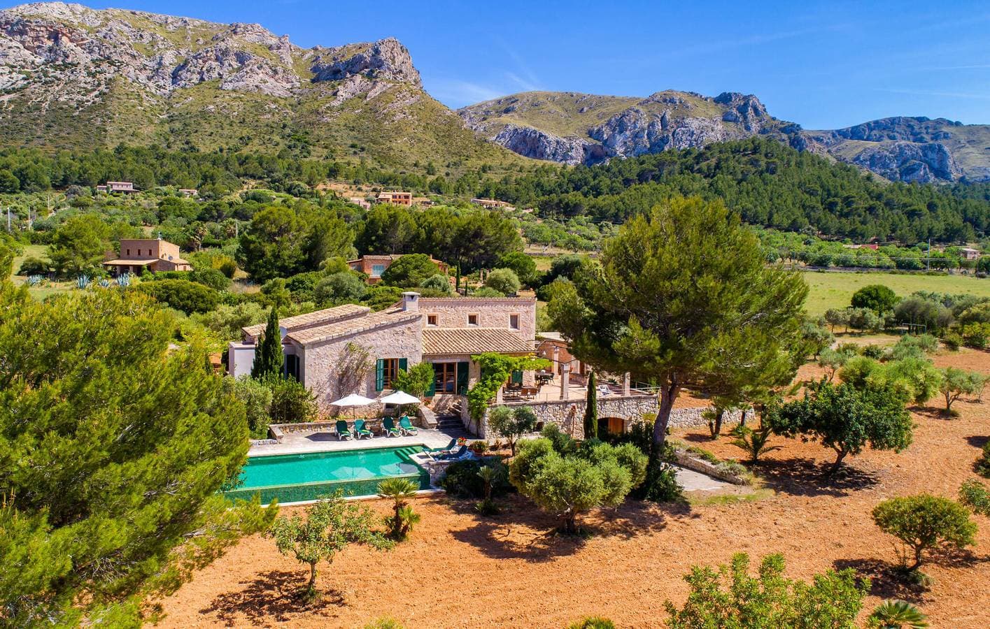 Apartment mit Meerblick, Pool und Terrasse, 2 km zum Strand 1