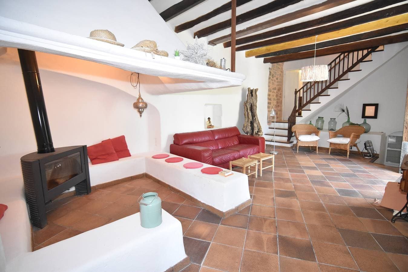 Foto 6 von 39: Ferienhaus 'S'abeurada mit Pool in Sóller', Bergblick, WLAN & Klimaanlage