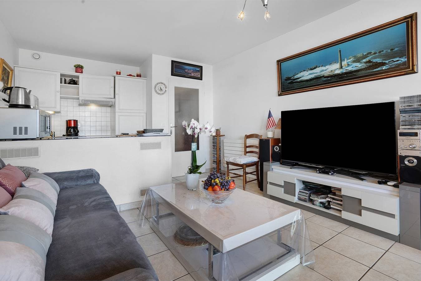 Foto 5 von 32: Appartement „Mit Meerblick“ mit privater Terrasse, Balkon und WLAN