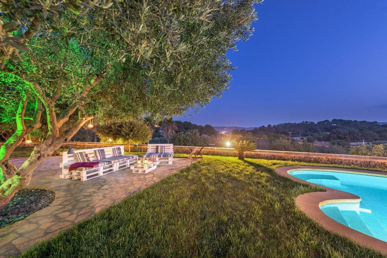 Foto 7 von 49: Es Cocons - Ferienhaus mit privaten Pool in Sineu. WiFi gratis