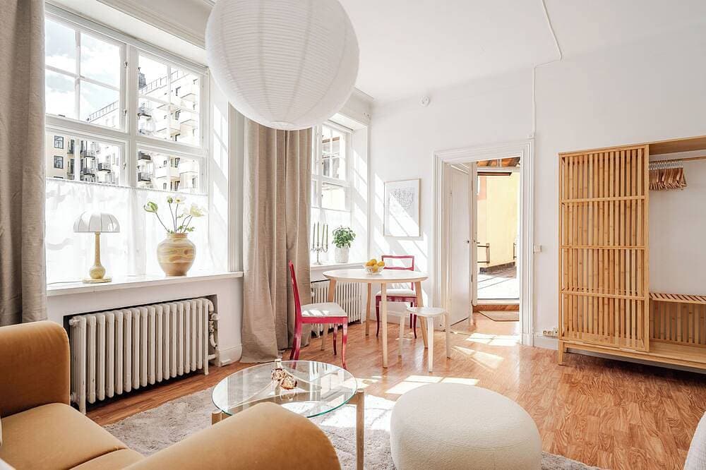 Foto 9 von 21: Newly Renovated Elegant Studio Vasastan / Odenplan