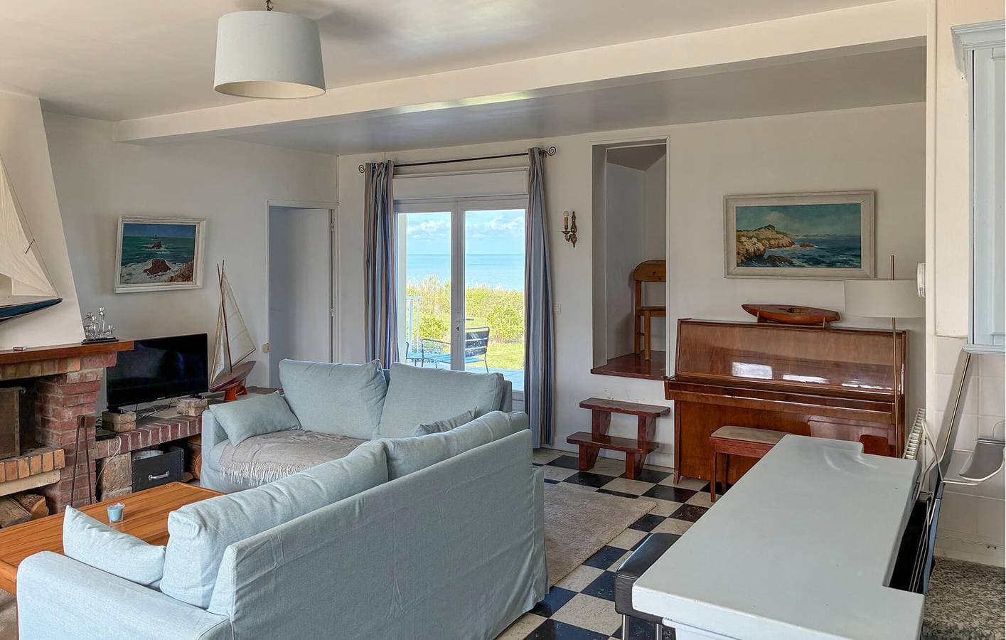 Foto 13 von 22: Gemütliche 2-Zimmer-Wohnung mit Meerblick, Garten und WLAN – 2,5 km vom Strand entfernt
