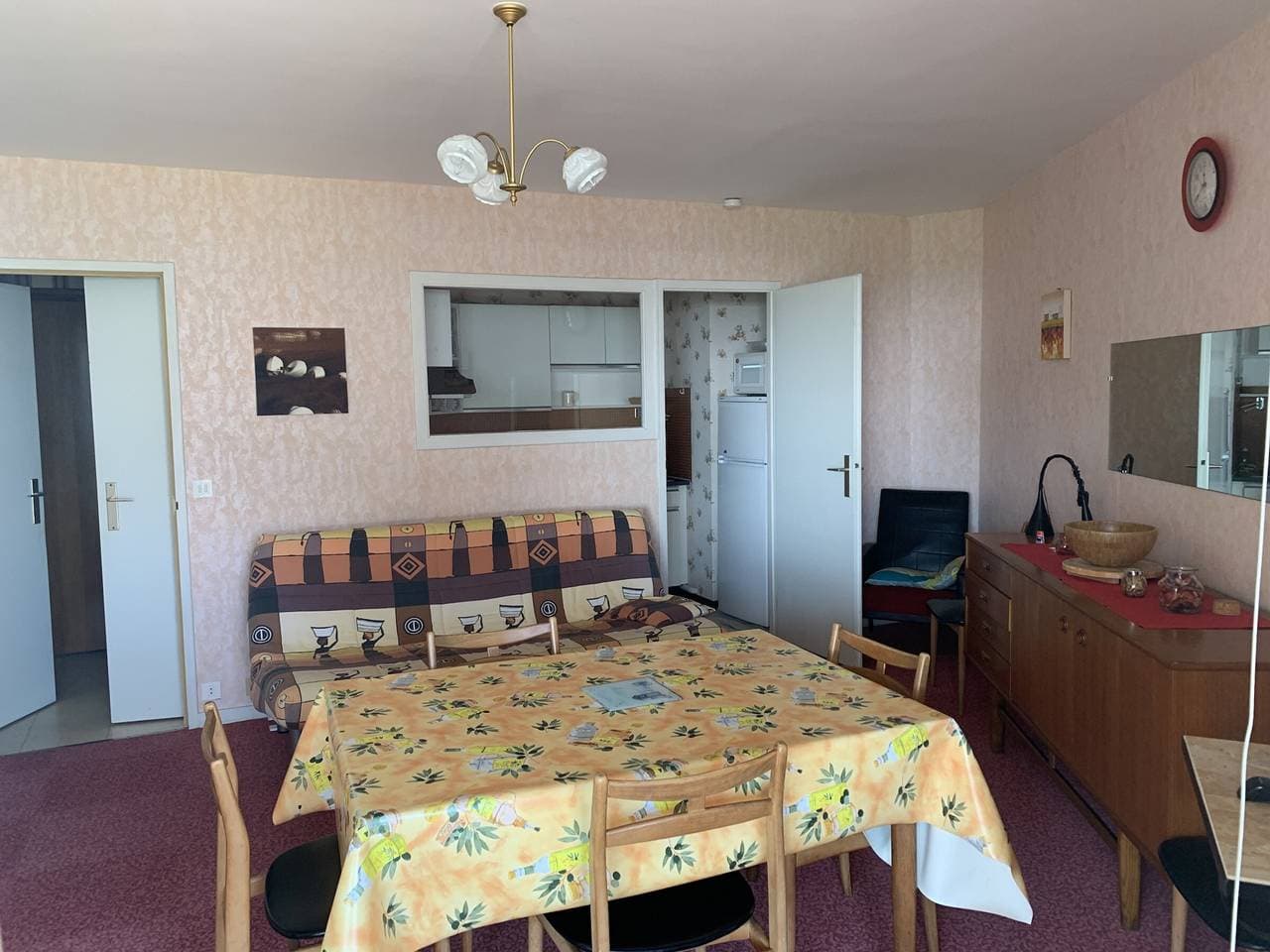 Foto 4 von 7: Wohnung für 4 in der Nähe von Strand St. Goustan, Hafenblick, Haustiere erlaubt