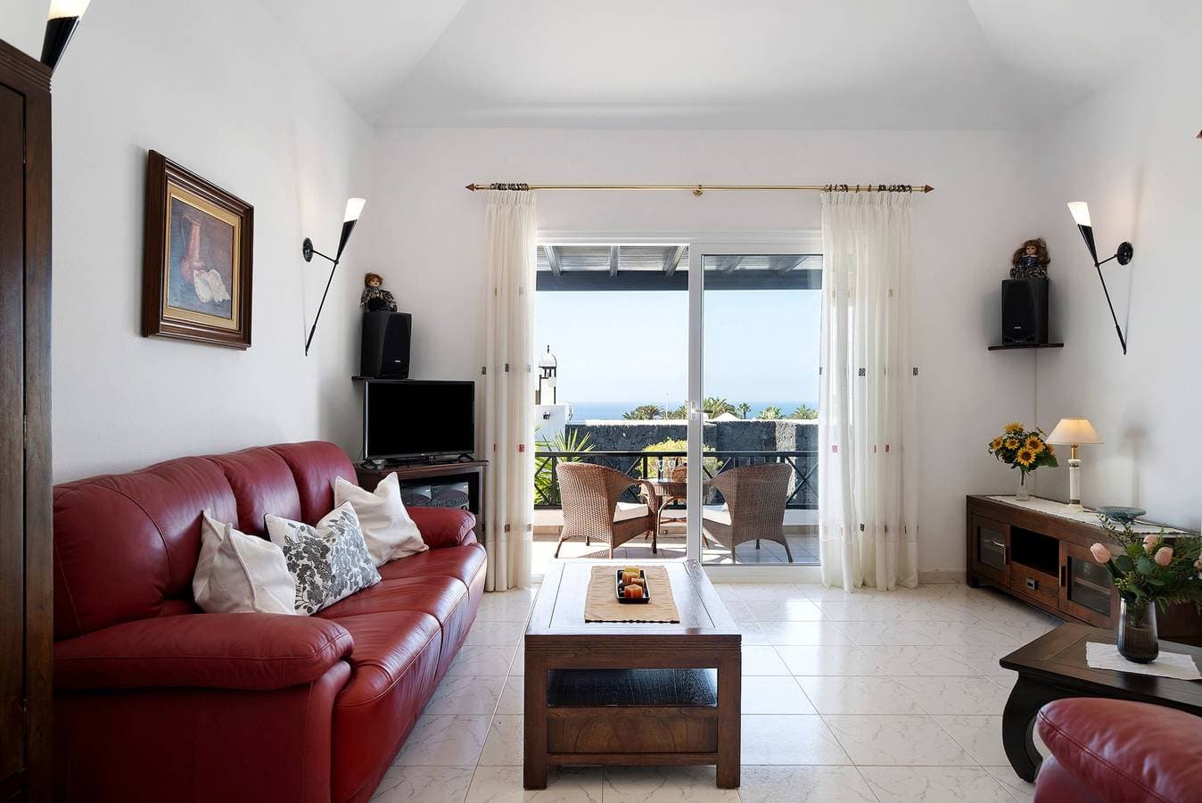 Foto 7 von 30: Ferienwohnung 'Casa Vista Hermosa' mit Meerblick, privater Terrasse und WLAN