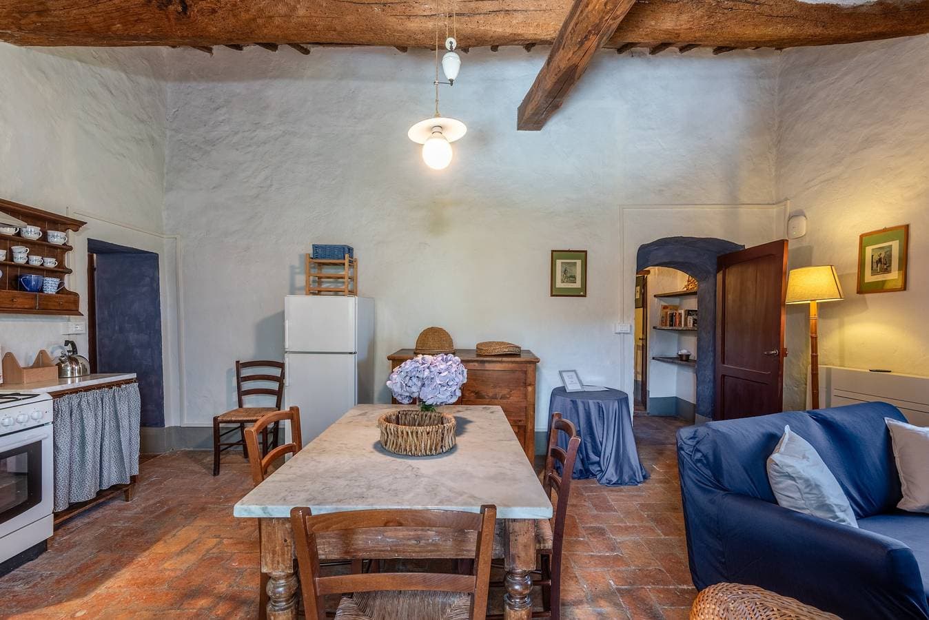 Foto 9 von 41: Casa Rufini zwischen den sienesischen Hügeln auf dem Anwesen Bichi Borghesi