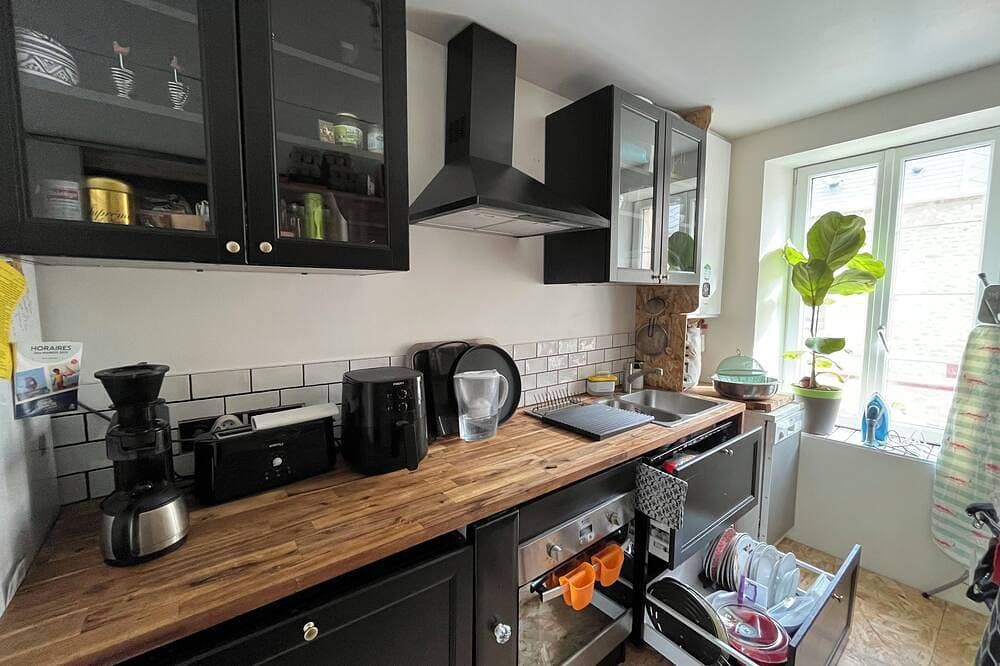Cosy T3 duplex on 1st floor 1km from the beach 1