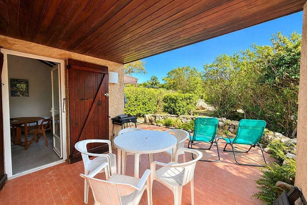 Foto 13 von 15: Mini-Villa 2P, Terrasse, Jardin, à 50m Plage Santa-Giulia, Porto-Vecchio