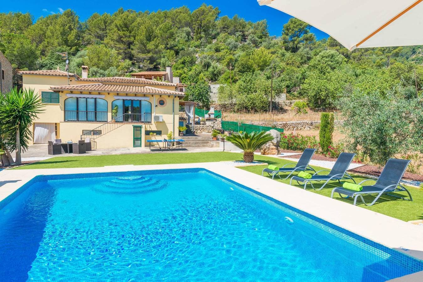 Foto 2 von 37: Sa Tanca (Mancorina) - Ferienhaus mit privaten Pool in Mancor de la Vall. WiFi gratis