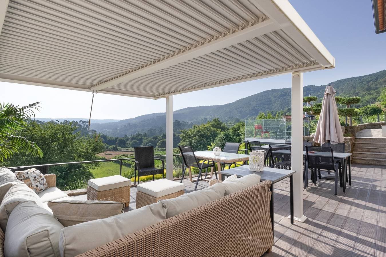 Foto 12 von 39: Studio mit Terrasse, Bergblick, WLAN und Klimaanlage