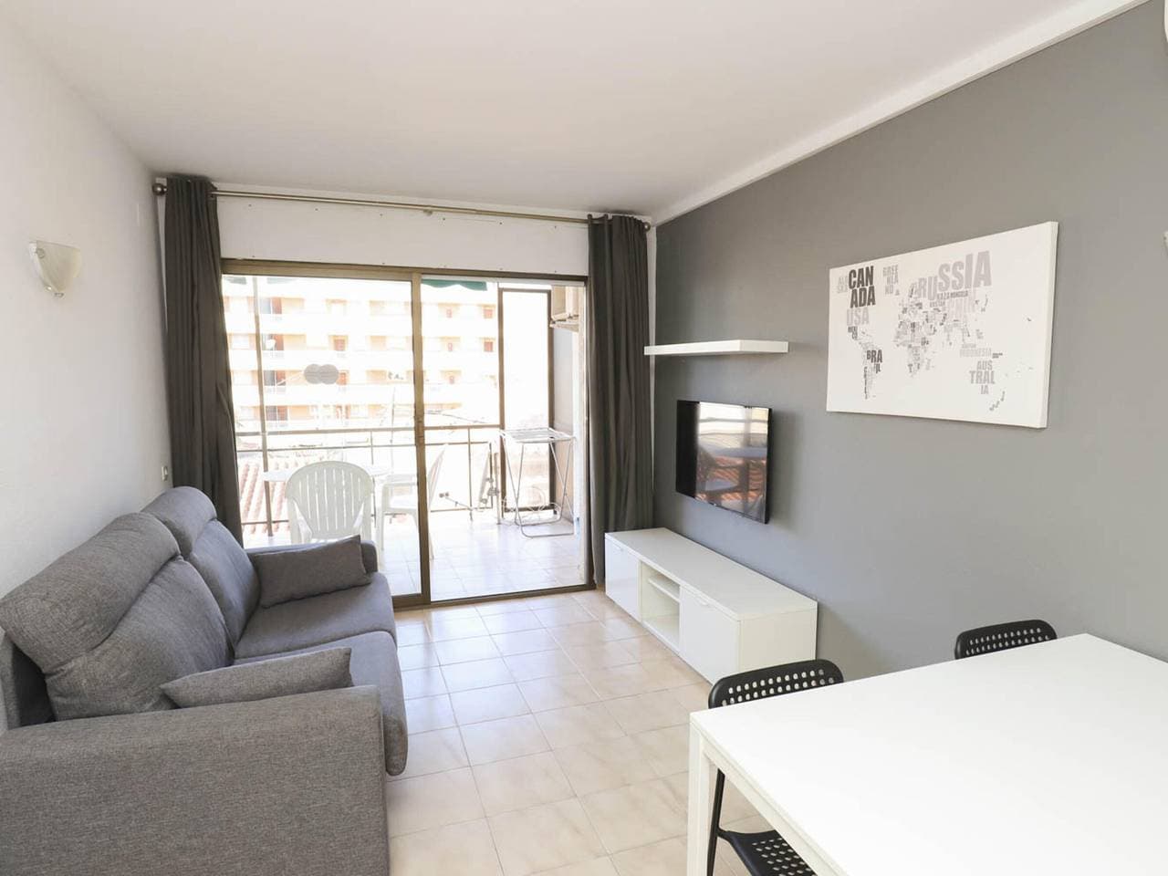 Foto 8 von 20: Schickes Apartment in Cambrils, Terrasse & Mediterraner Komfort