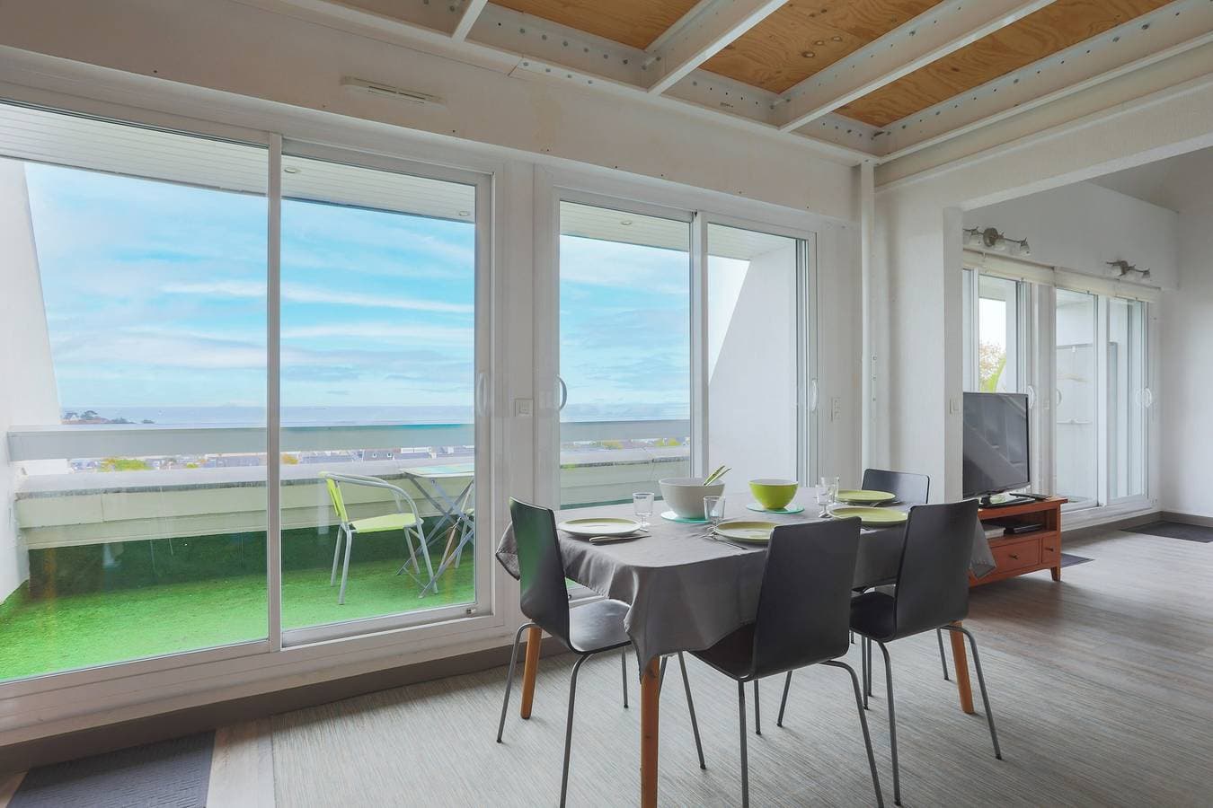 Foto 6 von 25: Tourellic duplex *** vue mer, 2 chambres, 5 pers.