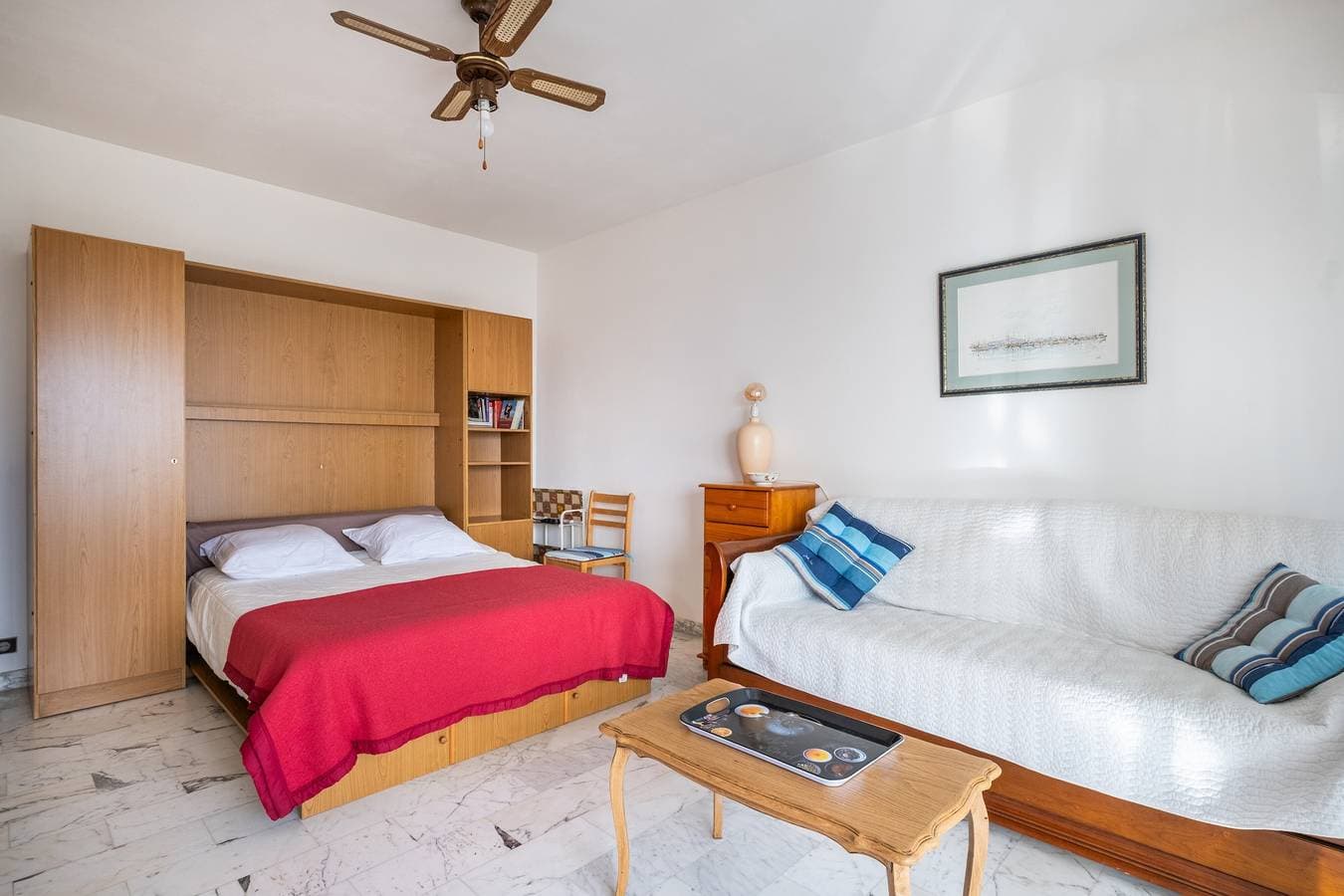 Foto 6 von 21: Studio „Brise de Mer“ mit Meerblick, privater Terrasse und WLAN