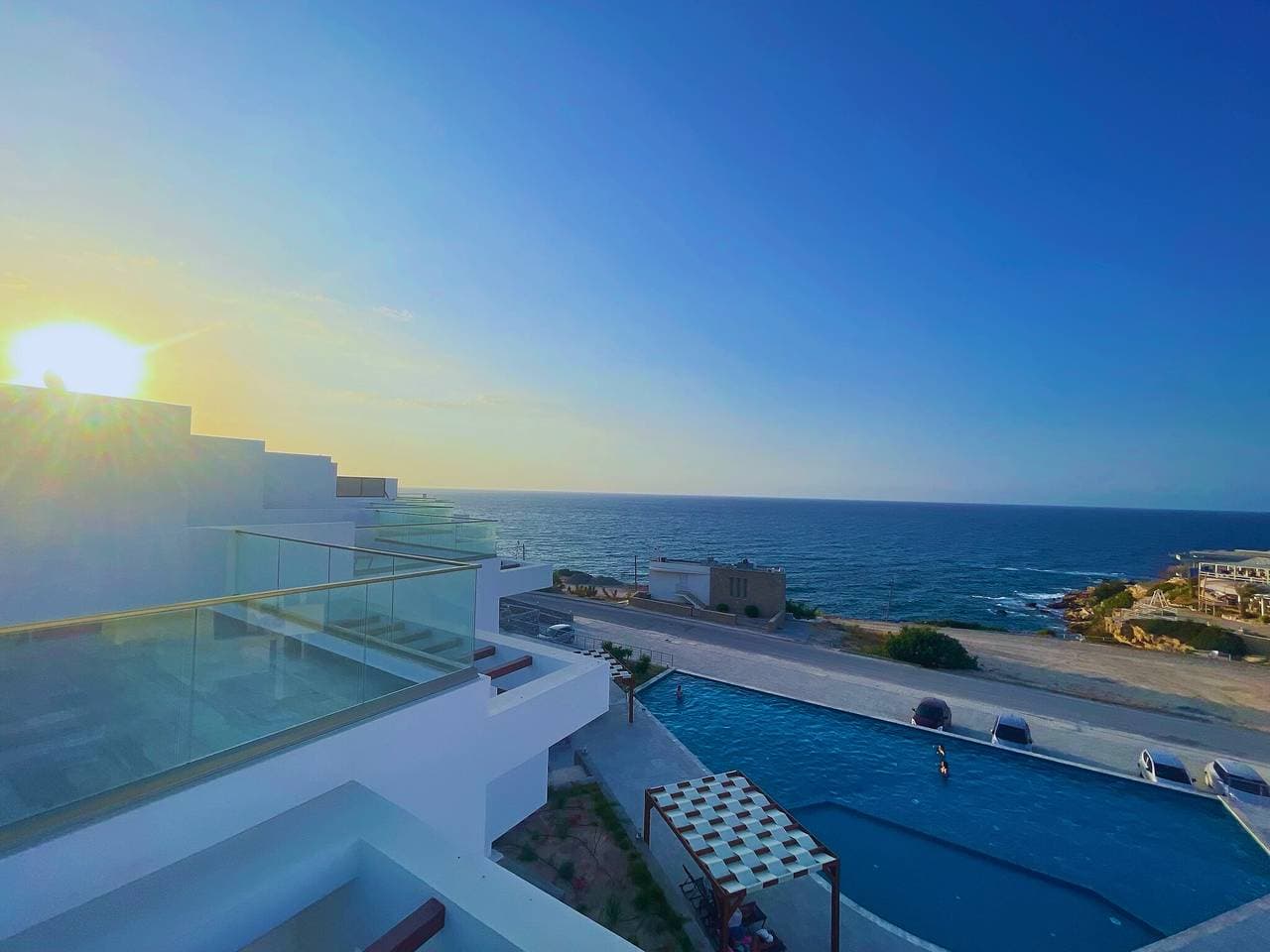 "Azure Pearl" Meerblick-Loft mit Dachterrasse & Pool“ 1
