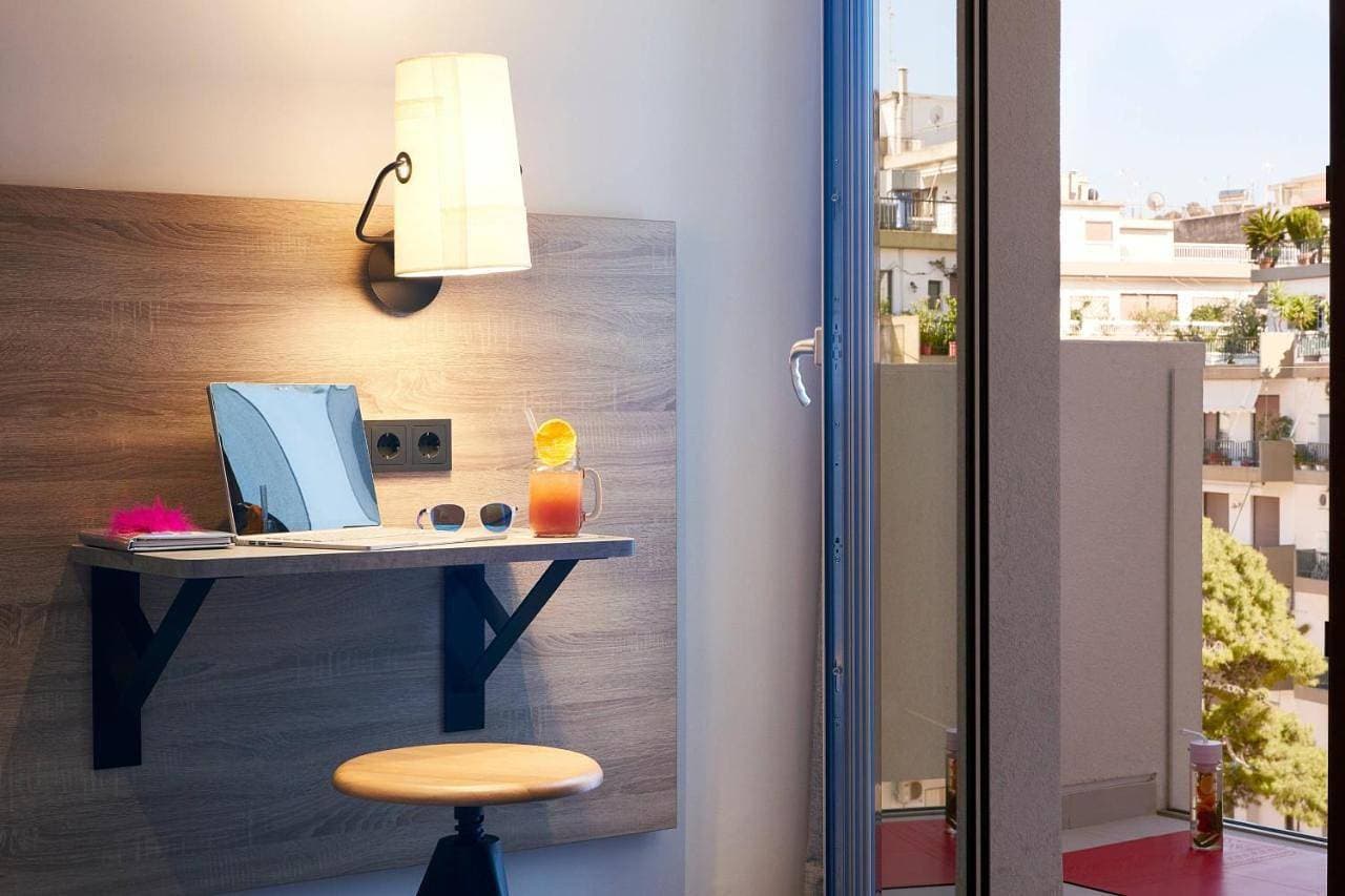 Foto 8 von 9: Moxy Twin Standard, Guest room, 2 Twin/Single Bed(s)