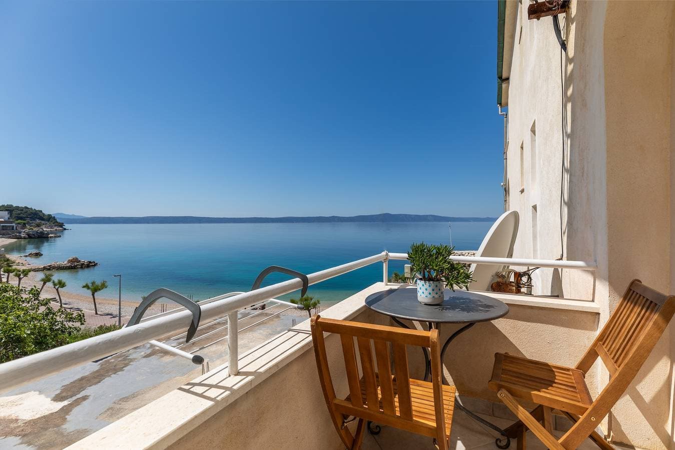 1-Zimmer-Ferienwohnung am Strand Drasnice, Makarska A-2670-d 1