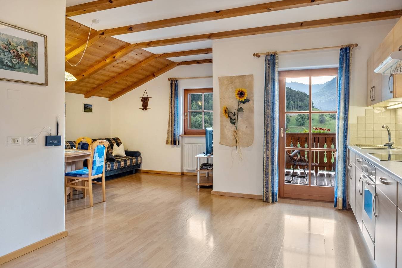 Foto 5 von 19: Ferienwohnung "Oberpatiglhof - Anna" mit Bergblick, Gemeinschaftsterrasse & WLAN