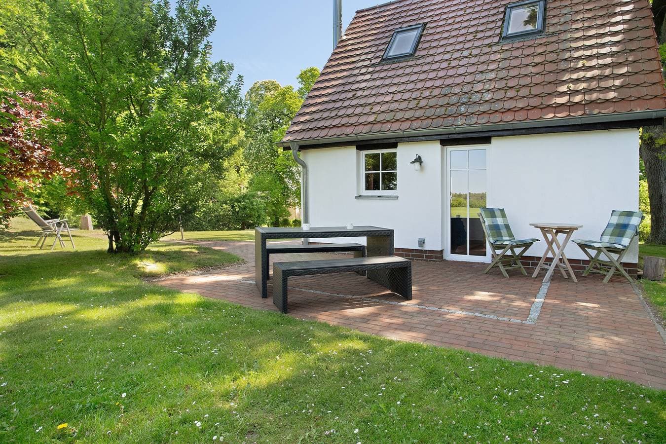 Foto 3 von 31: Ferienhaus 'Kitzklause' mit privater Terrasse, Gemeinschaftsgarten und Wi-Fi