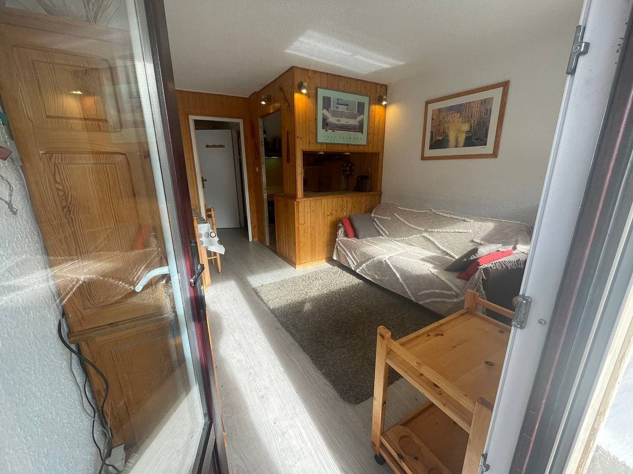 Foto 6 von 17: Studio in den Bergen mit Balkon, kleine Haustiere erlaubt
