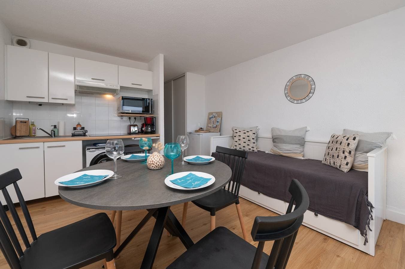 Foto 3 von 26: Ferienwohnung 'Le Nid De Keragan' mit Meerblick, privater Terrasse und Wi-Fi