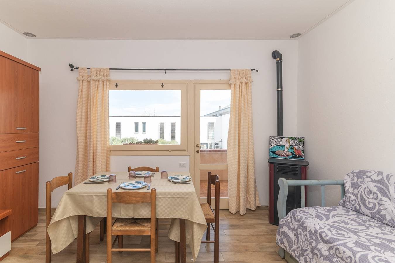 Foto 4 von 20: Apartment 'Casa Del Porto' mit privater Terrasse und Klimaanlage im Zentrum von Palau