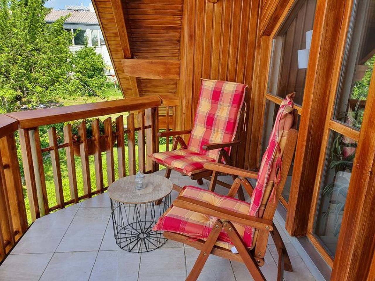 Foto 6 von 17: Biosphärenzimmer Bad Urach - Ferienzimmer, 40qm, Balkon, 1 Schlafzimmer, max. 2 Personen
