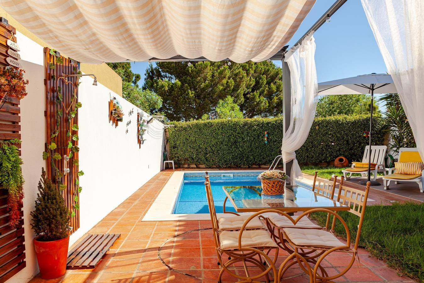 Foto 7 von 30: Casa de Jardim: Privater Pool, WLAN und Klimaanlage in Ponte de Sor