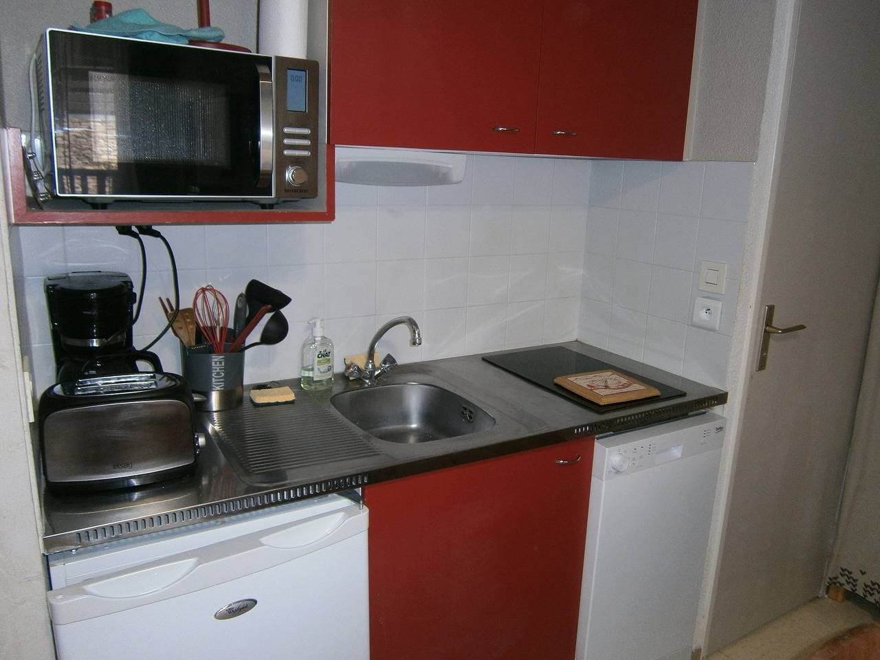 Foto 4 von 15: Gemütliches Appartement in Le Dévoluy 28 m² mit Bergblick
