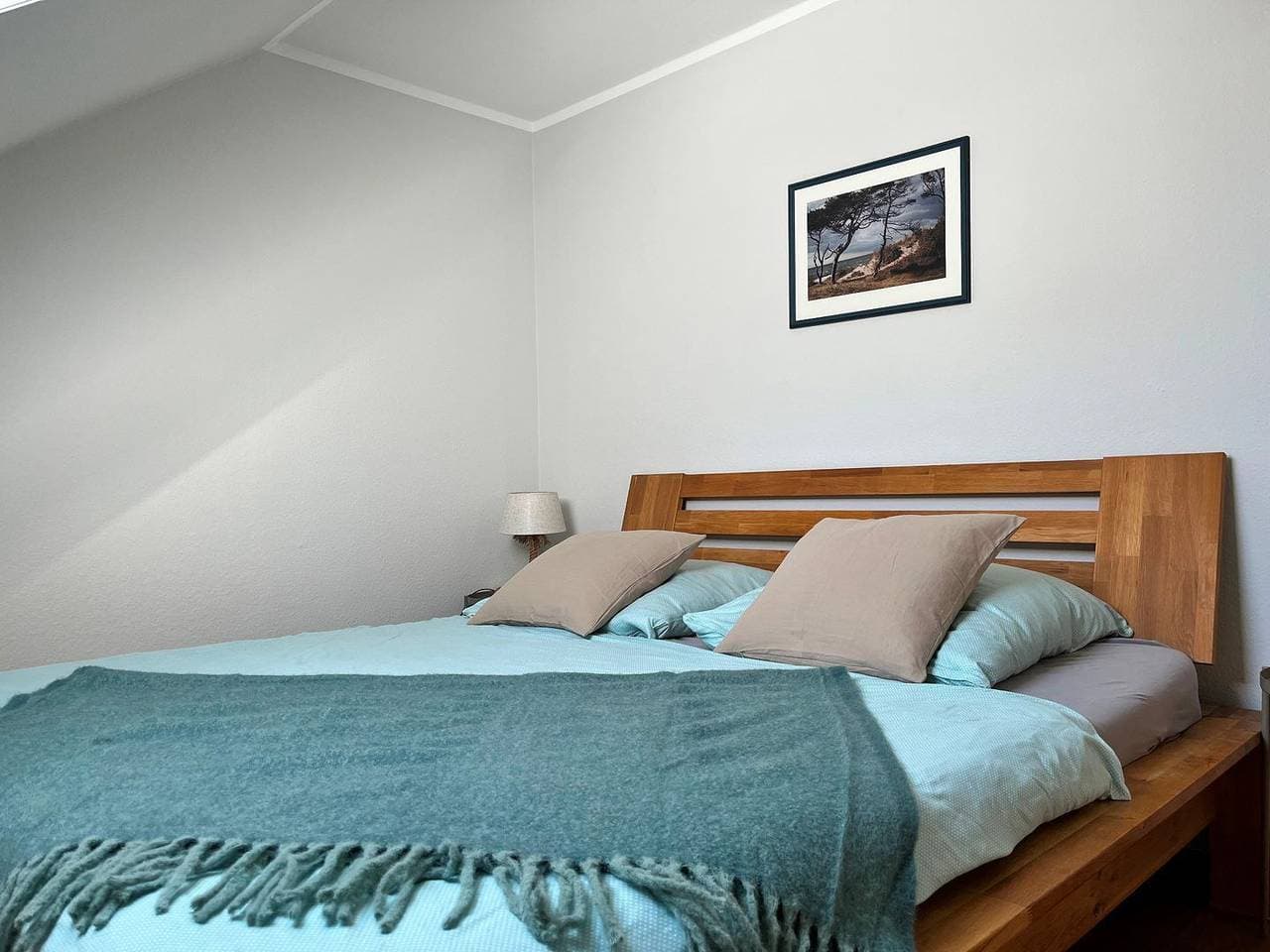 Foto 5 von 8: Ferienwohnung "Wohndiele 2" - im Dachgeschoss ca.50 m² Wohnfläche für 2 Personen
