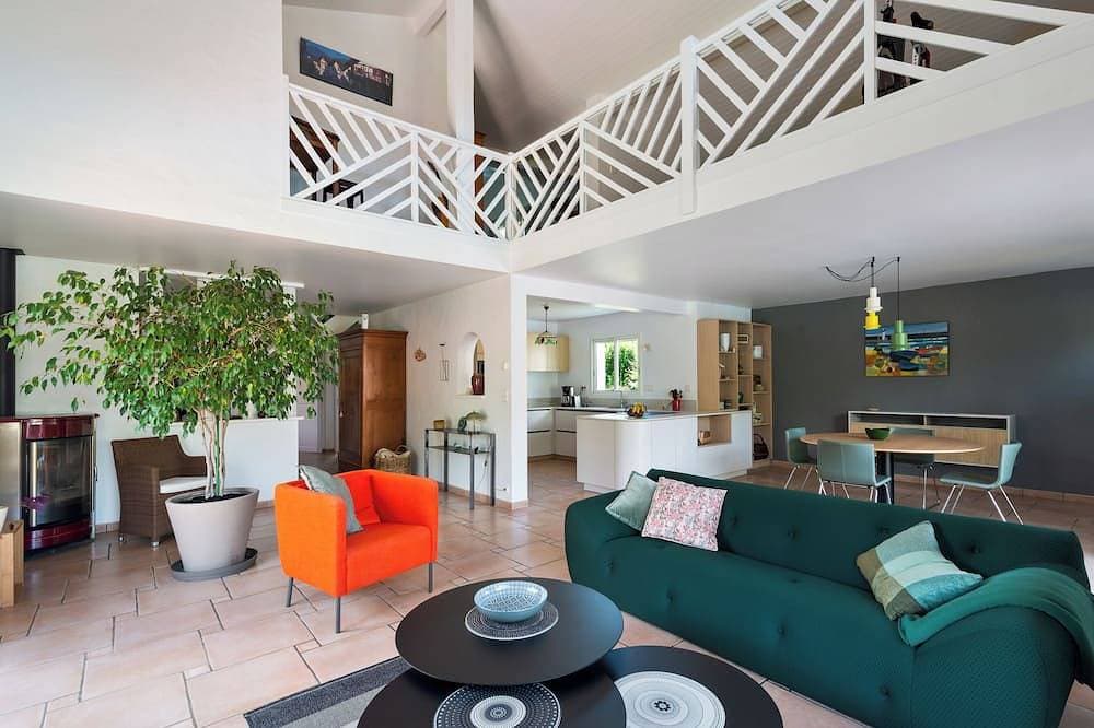 Foto 8 von 30: Villa Arcangues neo-baskisch, Schwimmbad und Palmen 10 Minuten von Biarritz entfernt