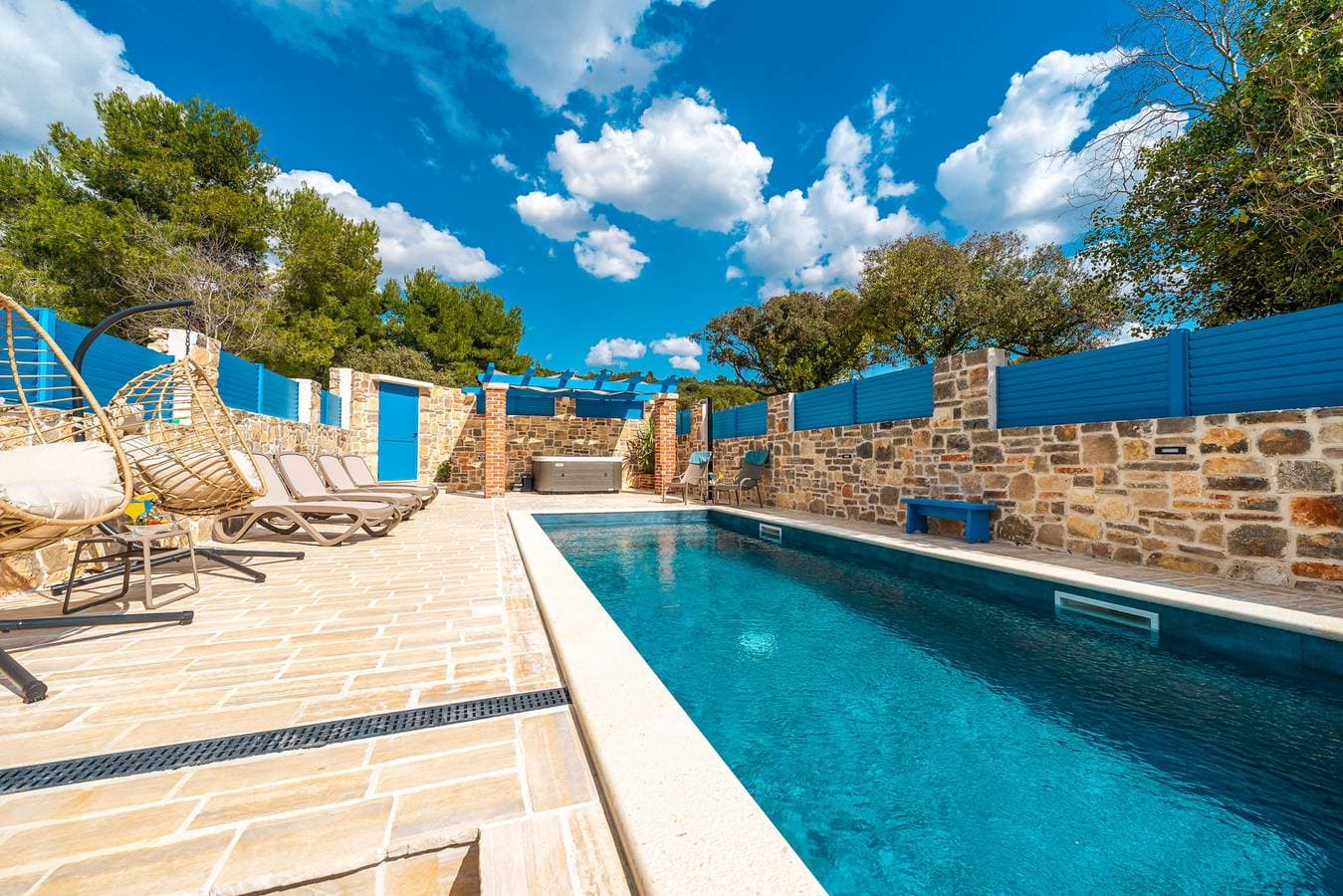 Foto 6 von 46: Stone Holiday house Zara with jacuzzi