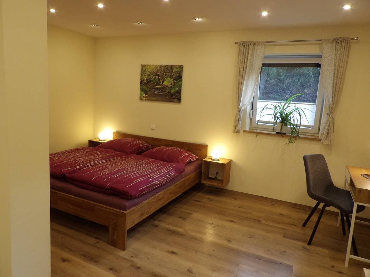 Foto 8 von 9: Ferienhof Seeber - Ferienwohnung Sonnenblume 40qm 1-Zimmerappartement mit Bad