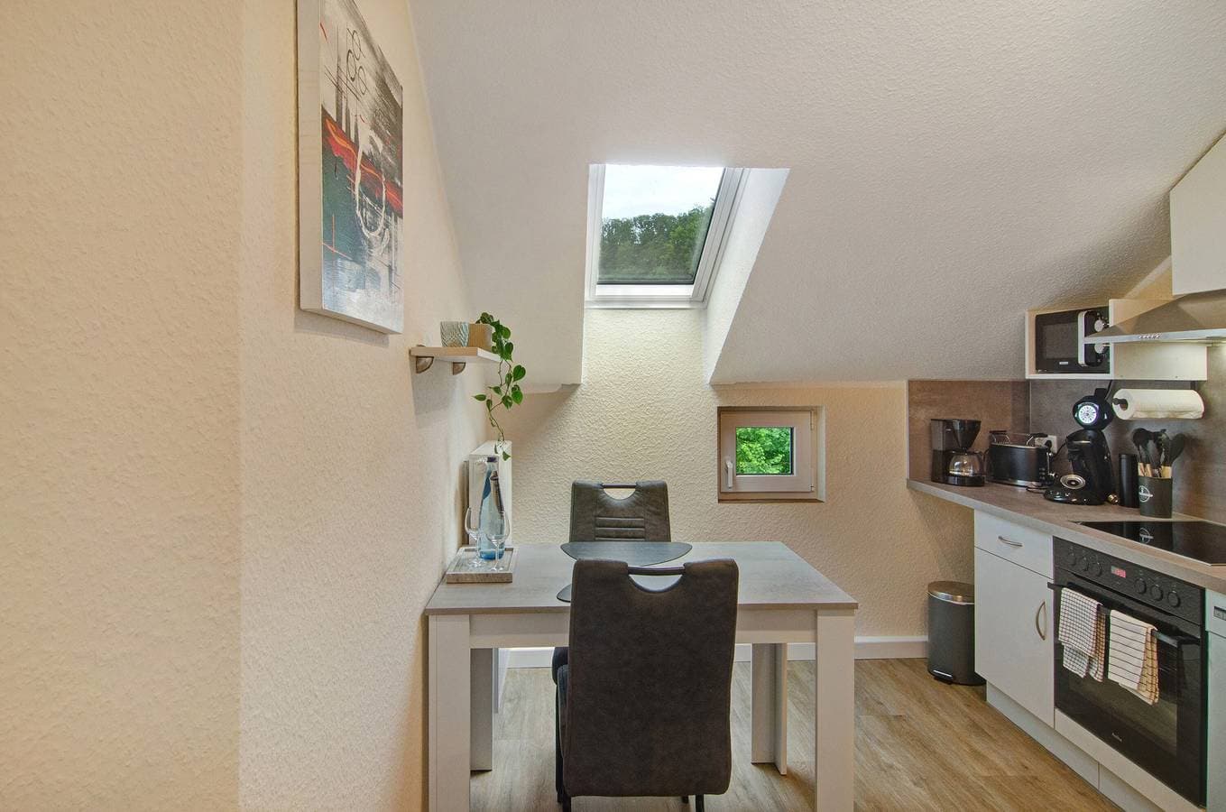 Foto 12 von 28: Wohnung 2 Birkenwald mit Gemeinschaftsterrasse, Gemeinschaftsgarten und WLAN