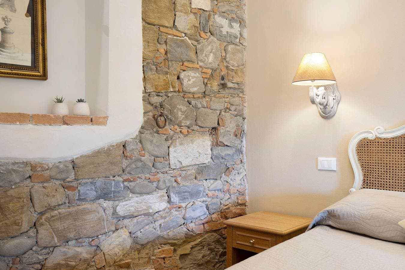 Foto 8 von 18: Zimmer 'Bellavista Cottage Gelsomino' mit Gemeinschaftsgarten, WLAN und Klimaanlage