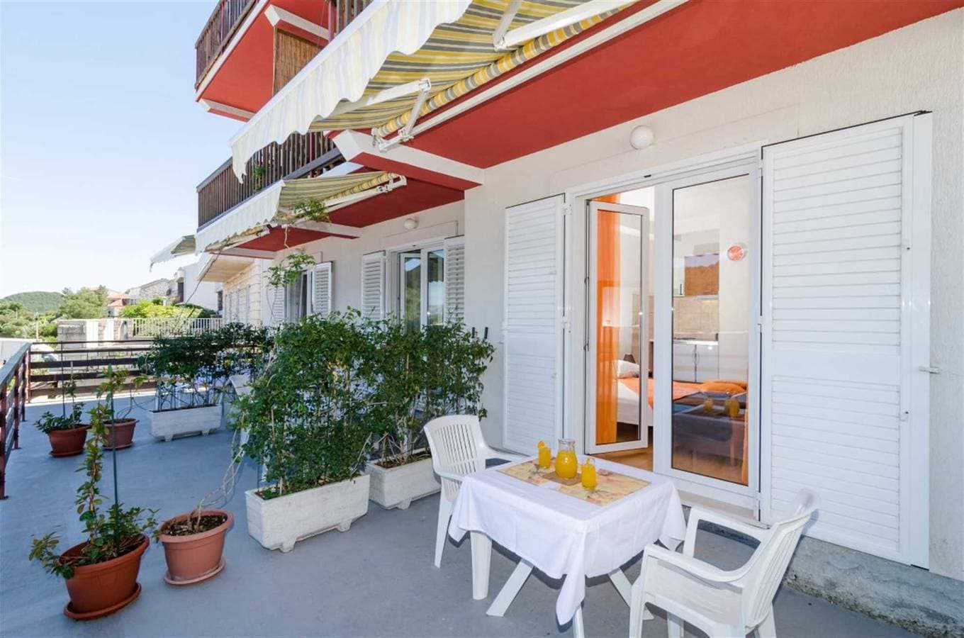 Foto 8 von 20: Maestral Studio mit Terrasse und Meerblick